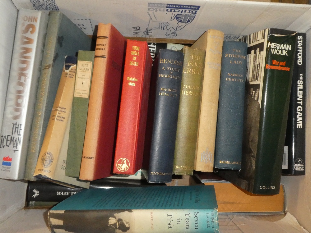 Various volumes including Sitwell (E) A Poets Notebook; McCullough (C) The Thorn Birds;