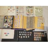 Twelve albums and stock books containing a large selection of mixed World stamps