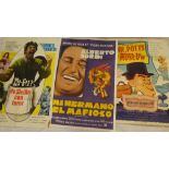 Ten original US and Foreign one-sheet cinema posters - Comedy & Musicals including Happy Go Lovely