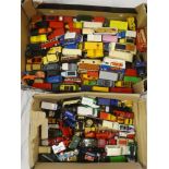 A large selection of various unboxed diecast vehicles including Lledo, Days-Gone, Matchbox,