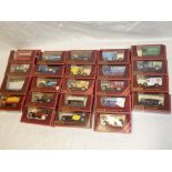 A collection of 24 1980s Models of Yesteryear diecast vehicles,