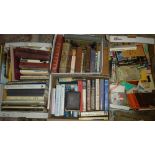Four boxes of various books including West Country Ales, Andersen's Fairy Tales,