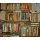 A large selection of various Pan and Penguin paperback volumes including Penguin firsts and