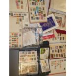 Numerous albums of various World stamps, first day covers, packets of stamps,
