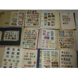 Twelve albums and stock books containing a large selection of mixed World stamps