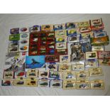 A selection of mint and boxed Lledo Days Gone vehicles, various other diecast vehicles,