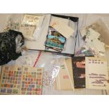 A large selection of various mixed World stamps in albums, loose,