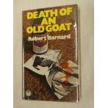 Barnard (Robert) Death of an Old Goat, one vol, first edition, 1974,