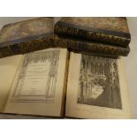 Britton (John) The Architectural Antiquities of Great Britain, five vols, London, 1835, illus,