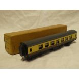 Exley OO gauge - GWR 1st side corridor coach in original box