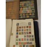 Two albums containing a large selection of mixed World stamps including some early examples