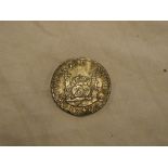 An 18th Century Spanish 1740 silver 4 reales coin (originally from a Cornish wreck)