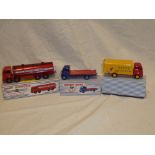 Three modern mint and boxed Dinky vehicles including 943 Leyland Octopus tanker,