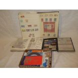 A stock book containing 1977 World sets of Silver Jubilee stamps,