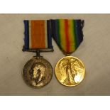 A First War pair of medals awarded to No. 4557 Pte. F.C.