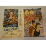 Twelve original US and Foreign cinema posters - Musicals & Romance including My Dream is Yours