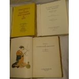 Three Japanese flower arranging volumes including The Manual of Japanese Flower Arrangement 1951;