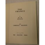 Graddon (Corridan) The Thames, a set of etchings, one vol, limited to 50 signed by the author,