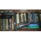 Various poetry and biography related volumes including The Letters of TS Eliot,