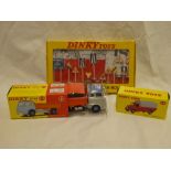 Two modern mint and boxed Dinky vehicles including 435 Bedford tipper and 413 Austin covered wagon