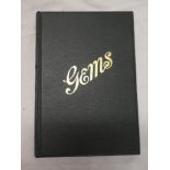 A bound catalogue of "Gems" by Streeter & Co Ltd New Bond Street London 1898 with 28 full page