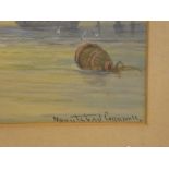 Artist Unknown - watercolour "Mounts Bay, Cornwall", inscribed,