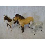 A Beswick china Highland pony,