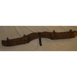 An old Continental elm ox yoke