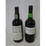 A bottle of 1970 Manuel de Almeida Martha port and one other bottle of Burmester vintage port (2)