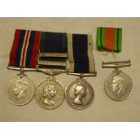 A group of three medals awarded to No. FX-669275 G. Adamson A.A.