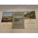 Three New South Wales Department of Railways Annual Reports for 1951/2,