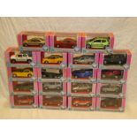 Nineteen mint and boxed Cararama diecast vehicles