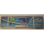 A Precedent Electra 2 Fly remote control thermal trainer glider kit in original box