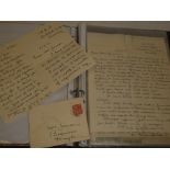 A selection of First War letters from the front relating to Chaplain Vincent Joseph Scully of St