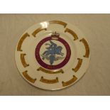 A Parachute Regiment china commemorative plate