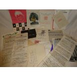 A selection of Russian ballet programmes and memorabilia including three 1900 poster programmes,