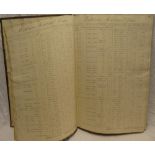 A rare large Cornish shipping ledger "Porthleven harbour dues" dating from 1815 including 1816,