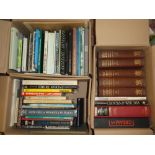 Six boxes containing a large selection of various art related volumes including Bryan's Dictionary