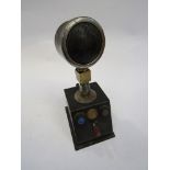 A GEC moving coil announcers microphone,