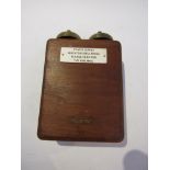 An L.M Ericsson block shelf power supply alarm bell, plaque to the front