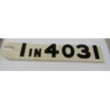 A wooden painted gradient board 1 in 4031,