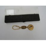 A Southern Pacific Safety & Accident Prevention keyring