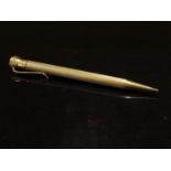 A 14ct rolled gold propelling pencil