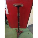 A 19th Century mahogany torchere,