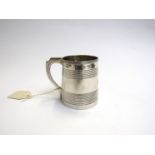 A George III silver tankard Crispin Fuller,