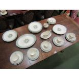 A Wedgwood "Woodbury" pattern part dinner service