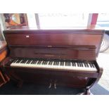 A Challen upright piano, registered design 808334,