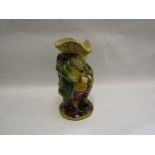 A Victorian Majolica Toby jug,