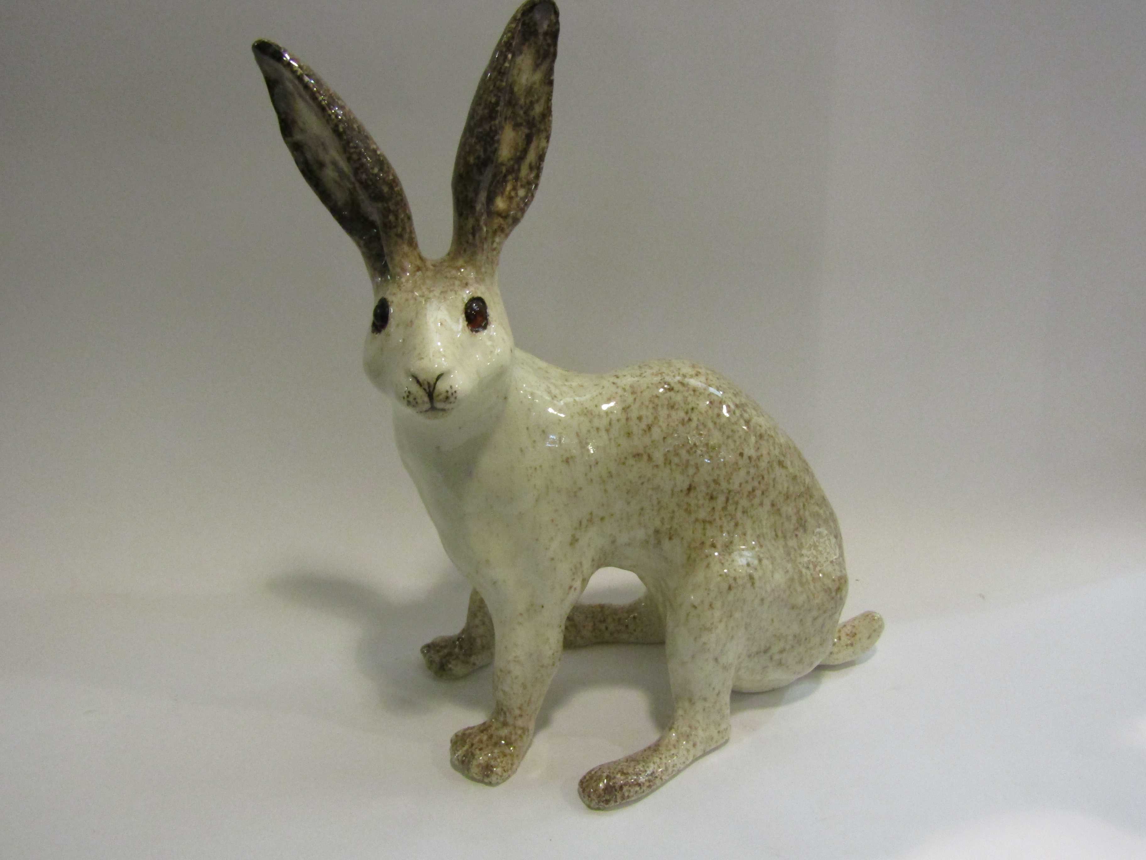 A Winstanley seated hare, 37.