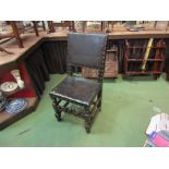 An early Victorian style mahogany extending dining table with two extra leaves over turned and